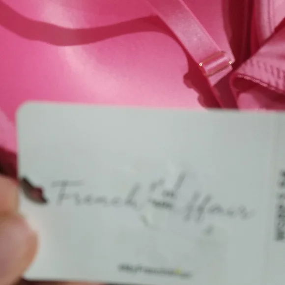 French Affair Underwire Pink Bra NWT - Picture 4 of 4